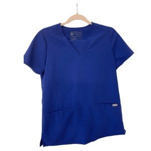 Figs Scrub Set Royal Blue